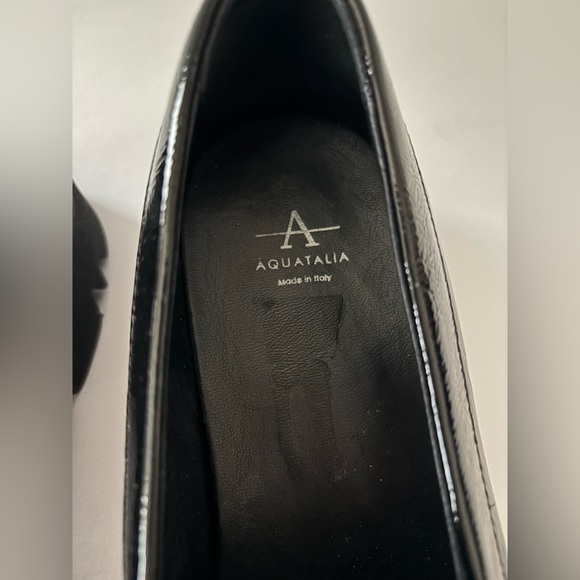 Aquatalia Haley Pantent Leather Loafers - Picture 5 of 11